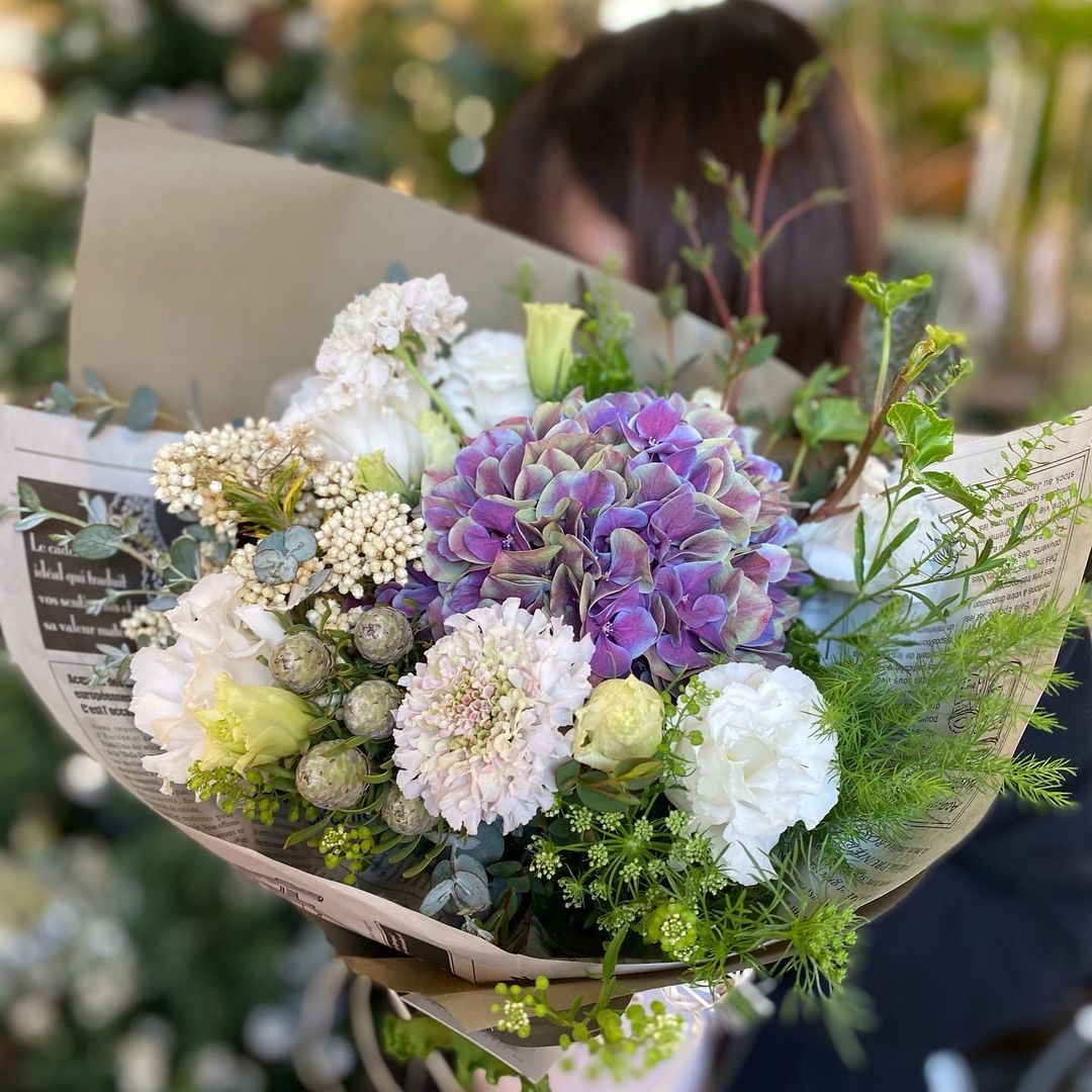 かえで紫陽花アナベルスワッグ２点&秋色紫陽花ブーケ IMG_4344.jpg